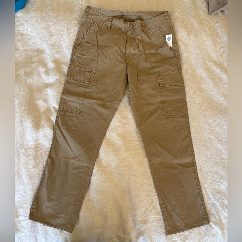 Old Navy Men's Olive Cargo Pants